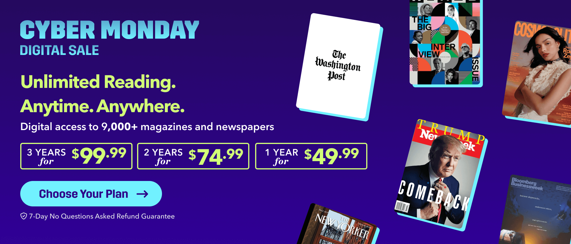 Cyber Monday Magzter HP