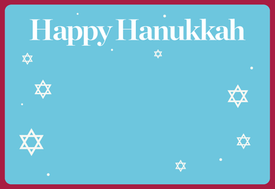 Hanukkah E-Card (Digital) Cover