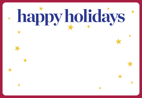 Happy Holidays E-Card (Digital) Cover