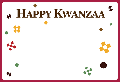 Kwanzaa E-Card (Digital) Cover