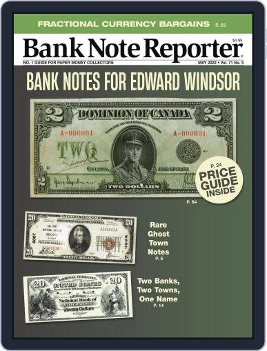 Banknote Reporter Magazine (Digital) May 1st, 2022 Issue Cover