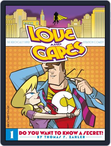 Love and Capes February 1st, 2012 Digital Back Issue Cover