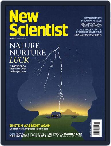New Scientist International Edition Magazine (Digital) September 24th, 2022 Issue Cover
