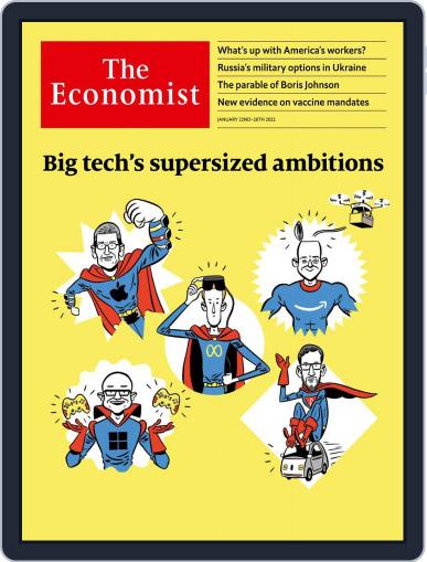 The Economist Asia Edition Magazine (Digital) January 22nd, 2022 Issue Cover