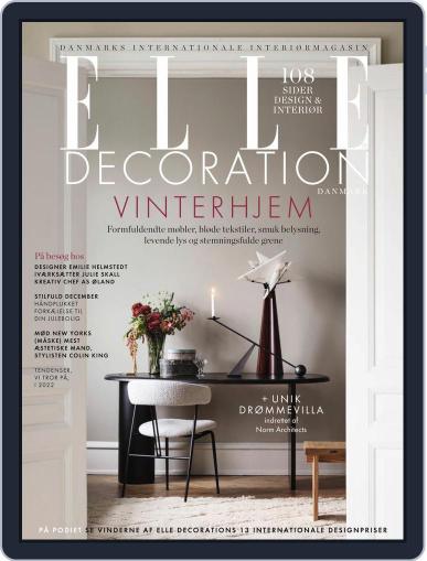 ELLE Decoration Denmark (Digital) November 1st, 2021 Issue Cover