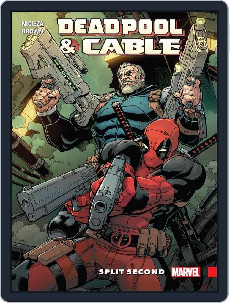 Deadpool Cable Split Second Infinite Comic Deadpool Cable Split Second Special Issue Digital Discountmags Com