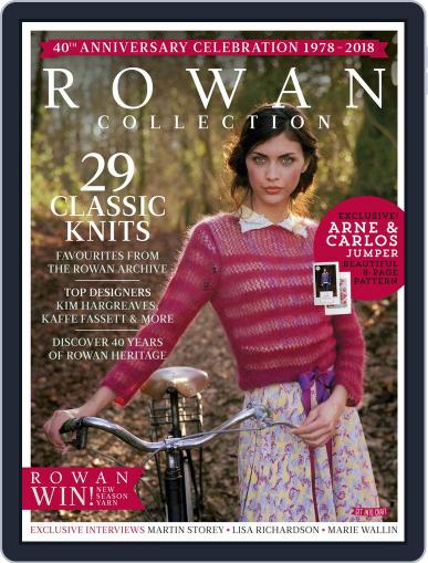 Rowan Collection 40th Anniversary Celebration June 29th, 2018 Digital Back Issue Cover