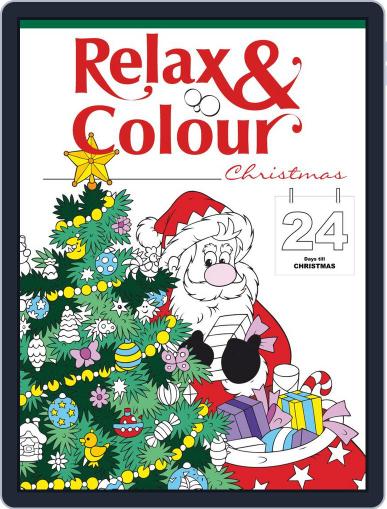 Colouring Book: Relax and Colour Christmas October 26th, 2018 Digital Back Issue Cover