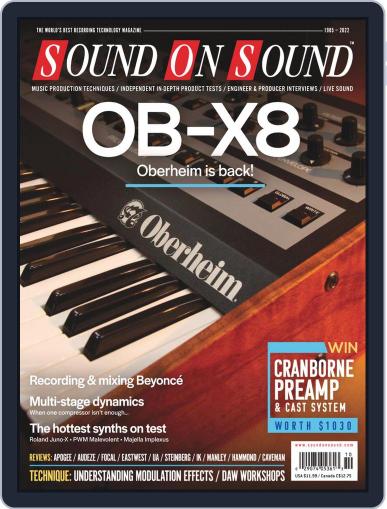 Sound On Sound USA Magazine (Digital) October 1st, 2022 Issue Cover