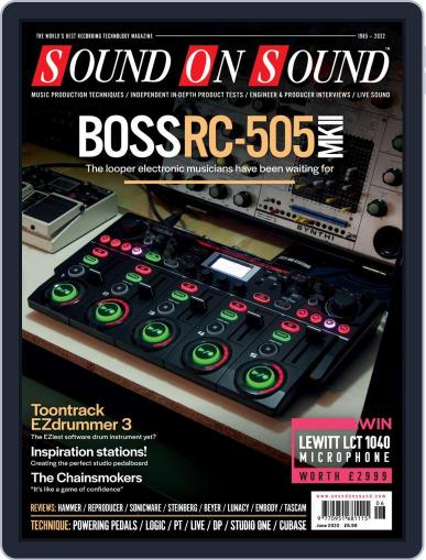 Sound On Sound UK Magazine (Digital) June 1st, 2022 Issue Cover