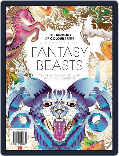 Colouring Book: Fantasy_Beasts November 21st, 2018 Digital Back Issue Cover