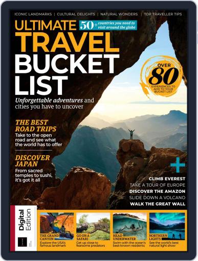 Ultimate Travel Bucket List January 2nd, 2019 Digital Back Issue Cover