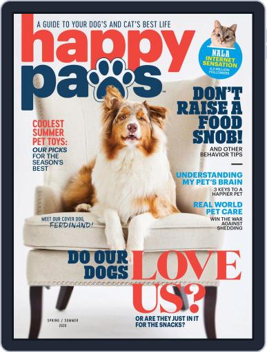 Happy Paws April 17th, 2020 Digital Back Issue Cover