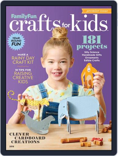 Family Fun Crafts for Kids October 5th, 2018 Digital Back Issue Cover