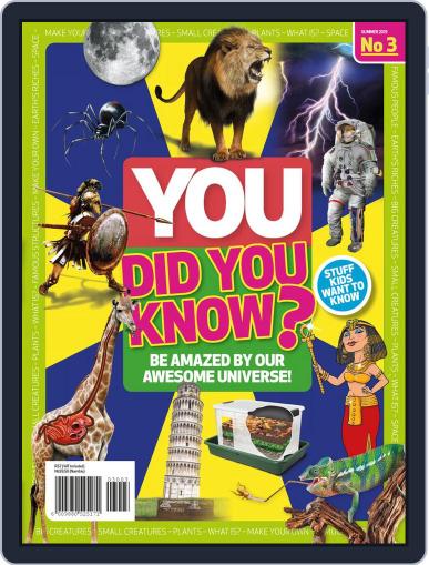 You: Did you know? July 11th, 2019 Digital Back Issue Cover