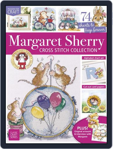 Margaret Sherry Cross Stitch Collection July 26th, 2019 Digital Back Issue Cover