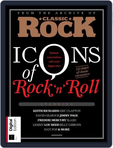 Icons of Rock 'n' Roll August 26th, 2019 Digital Back Issue Cover