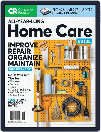 All Year Long Home Care Guide August 21st, 2019 Digital Back Issue Cover