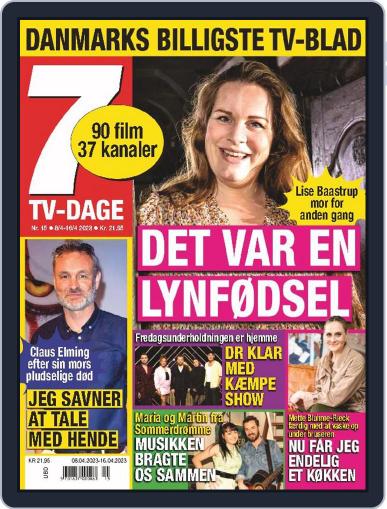 7 TV-Dage April 8th, 2023 Digital Back Issue Cover