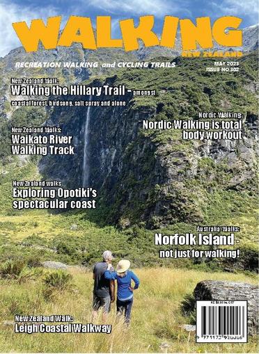 Walking New Zealand May 1st, 2023 Digital Back Issue Cover