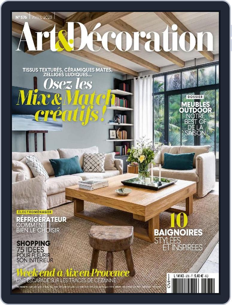 Art & Décoration (Digital) Subscription                    April 1st, 2023 Issue