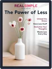 Real Simple The Power of Less Magazine (Digital) Subscription                    December 6th, 2019 Issue