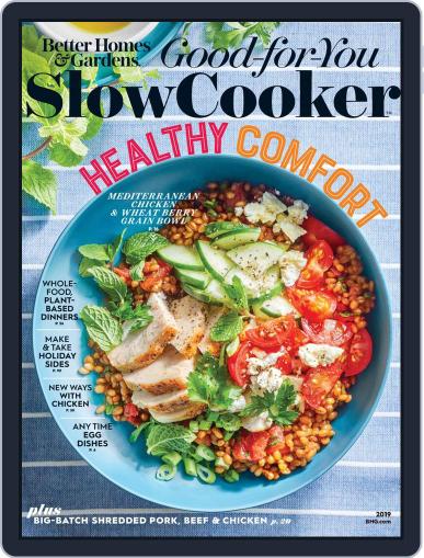 BH&G Good For You Slow Cooker December 11th, 2019 Digital Back Issue Cover