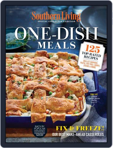 Southern Living One Dish Meals December 17th, 2019 Digital Back Issue Cover