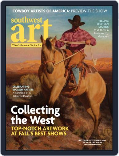 Southwest Art Magazine (Digital) October 1st, 2022 Issue Cover