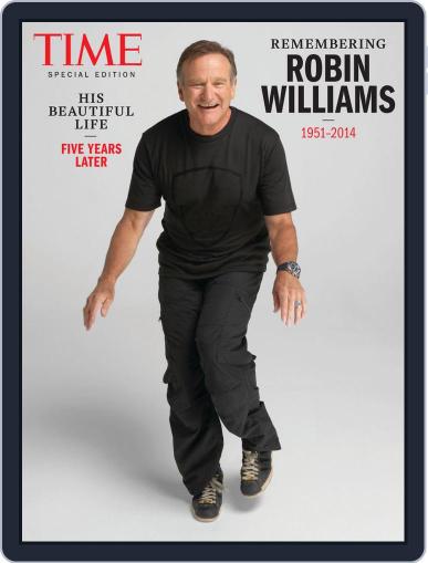 TIME Robin Williams July 16th, 2019 Digital Back Issue Cover