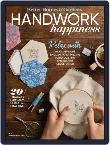 Handwork Happiness January 1st, 2020 Digital Back Issue Cover