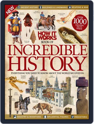 How It Works Book of Incredible History August 5th, 2015 Digital Back Issue Cover