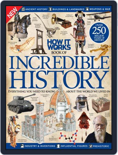 How It Works Book of Incredible History January 21st, 2015 Digital Back Issue Cover