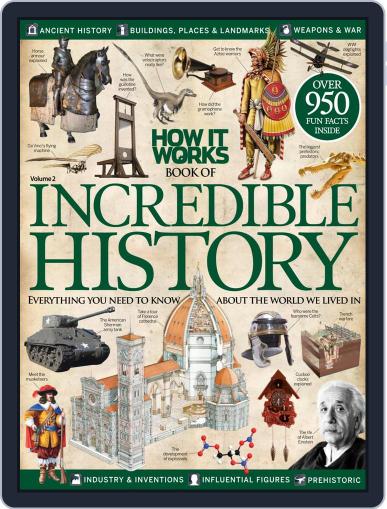 How It Works Book of Incredible History September 1st, 2014 Digital Back Issue Cover