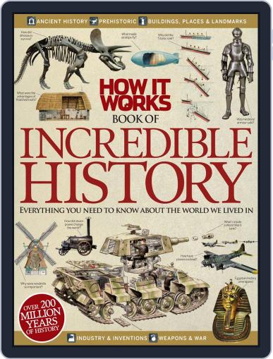 How It Works Book of Incredible History September 1st, 2012 Digital Back Issue Cover