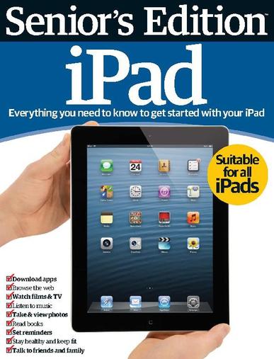 Senior's Edition: iPad May 29th, 2013 Digital Back Issue Cover