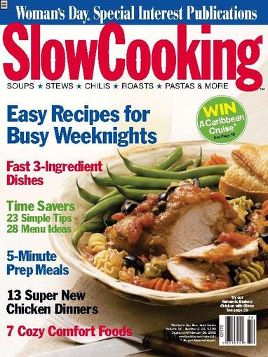 Slow Cooking November 5th, 2007 Digital Back Issue Cover