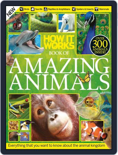 How It Works Book of Amazing Animals January 1st, 1970 Digital Back Issue Cover
