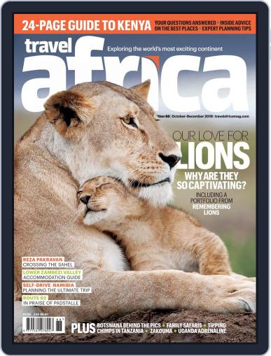 Travel Africa October 1st, 2019 Digital Back Issue Cover