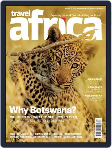 Travel Africa July 1st, 2019 Digital Back Issue Cover