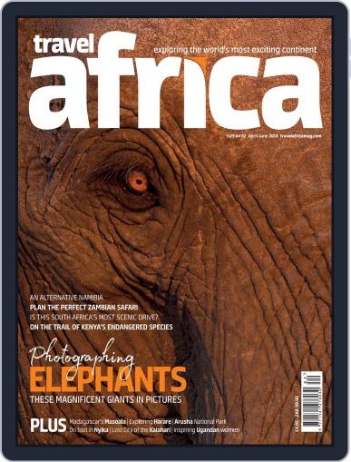 Travel Africa April 1st, 2018 Digital Back Issue Cover