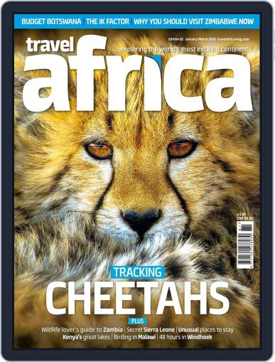 Travel Africa January 1st, 2018 Digital Back Issue Cover