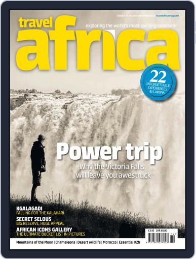 Travel Africa October 19th, 2015 Digital Back Issue Cover