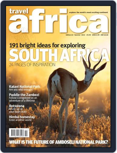 Travel Africa July 11th, 2013 Digital Back Issue Cover