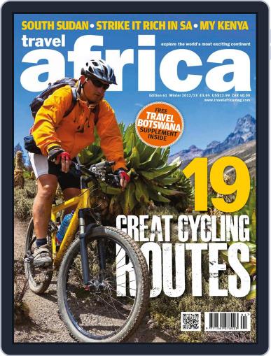 Travel Africa December 23rd, 2012 Digital Back Issue Cover