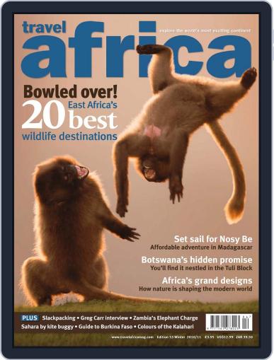 Travel Africa December 23rd, 2010 Digital Back Issue Cover