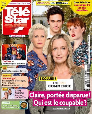 Télé Star April 10th, 2023 Digital Back Issue Cover