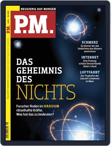P.M. Magazin September 1st, 2018 Digital Back Issue Cover