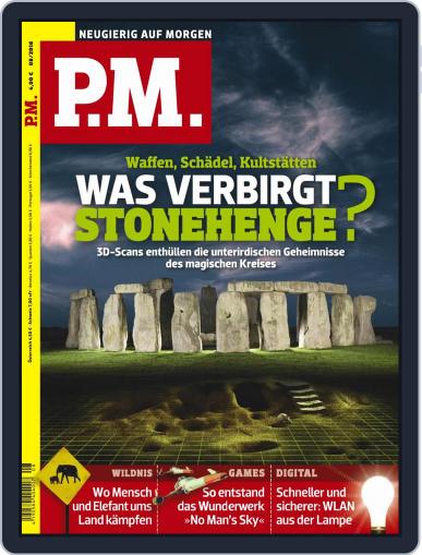 P.M. Magazin August 1st, 2016 Digital Back Issue Cover