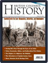 British Columbia History (Digital) Subscription                    June 1st, 2019 Issue